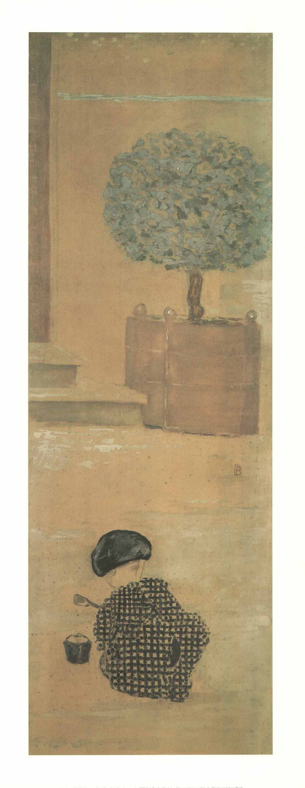 L'enfant au Sceau by Pierre Bonnard - 16 X 40 Inches (Art Print)