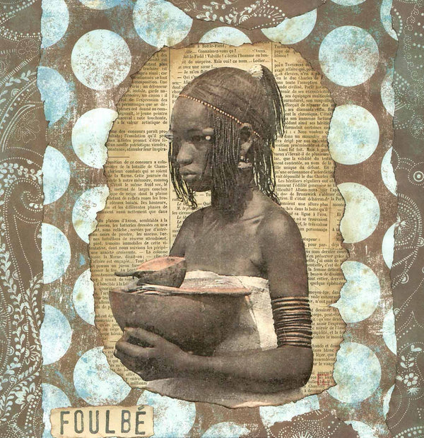 Foulbé by Gwenaëlle Trolez - 20 X 20 Inches (Art Print)