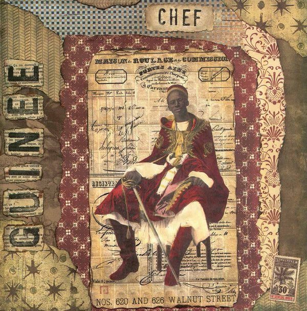 Chief, Guinea by Gwenaëlle Trolez - 20 X 20 Inches (Art Print)