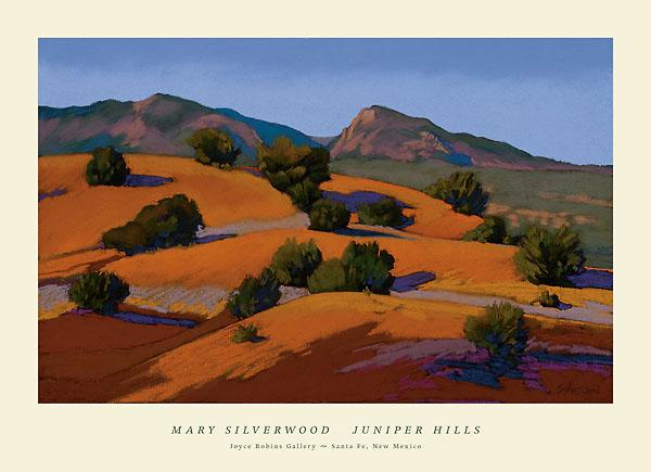 Juniper Hills by Mary Silverwood - 26 X 36 Inches (Art Print)