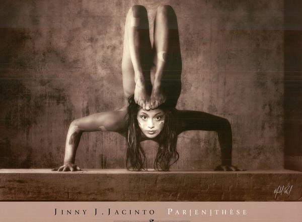 Jinny J. Jacinto (Par[en]these) by Michel Pilon - 18 X 24 Inches - Fine Art Poster.