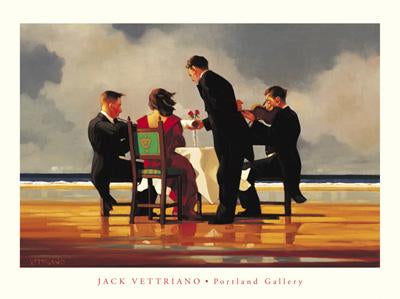Elegy for a Dead Admiral by Jack Vettriano - 12 X 16" - Fine Art Poster.