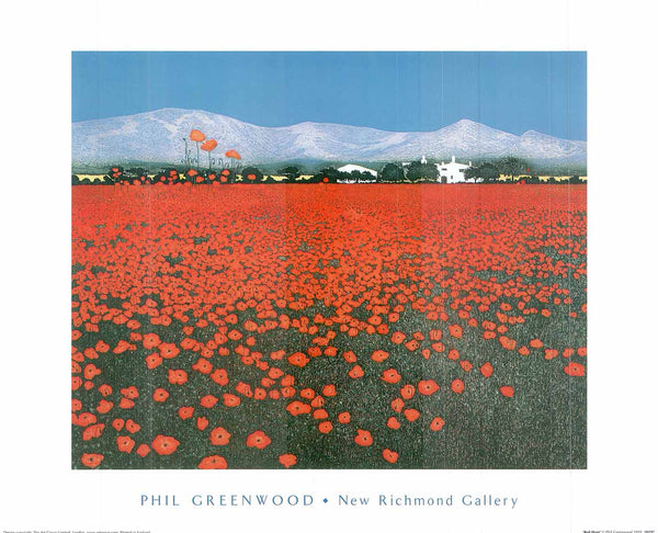 Red Haze by Phil Greenwood - 16 X 20" - Fine Art Posters.