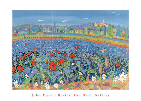 Flowers for Honey, Cairanne by John Dyer - 20 X 28 Inches (Art Print)