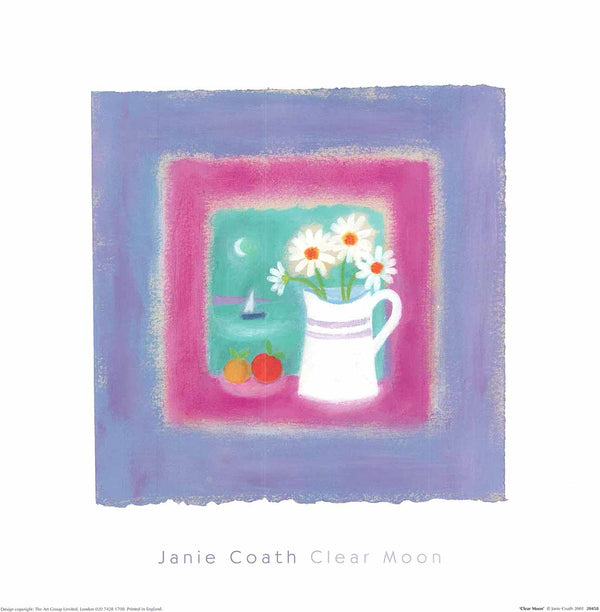 Clear Moon de Janie Coath - 16 X 16" - Affiches d'art.