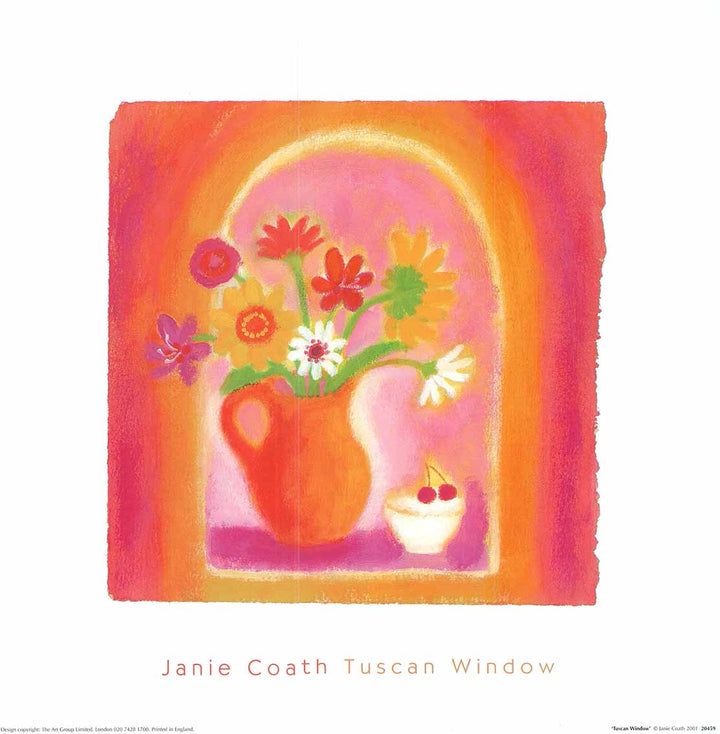 Tuscan Window by Janie Coath - 16 X 16 Inches (Poster)