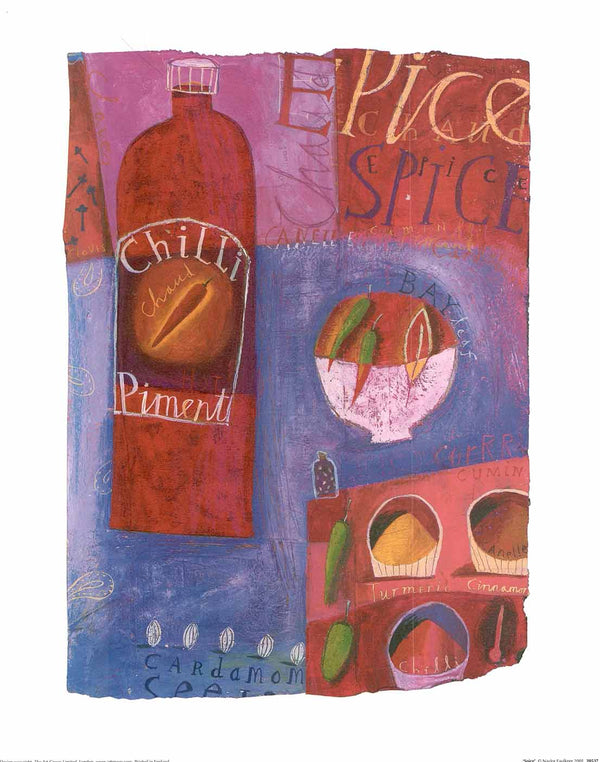 Spice by Naylor Faulkner - 16 X 20" - Fine Art Poster.