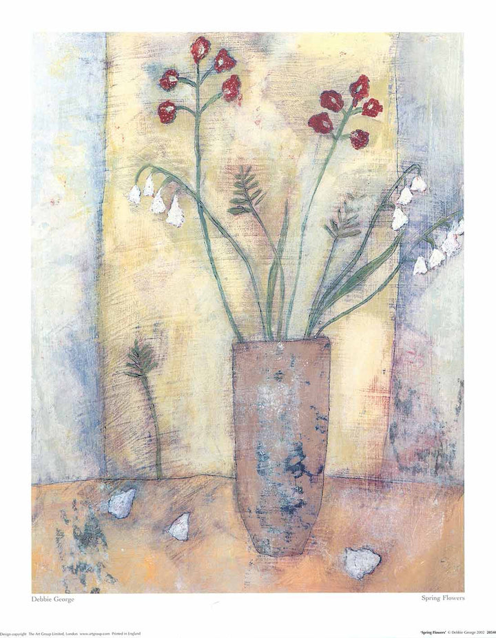 Spring Flowers by Debbie George - 16 X 20" (Poster)
