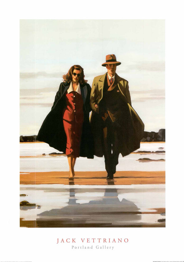 The Road to Nowhere by Jack Vettriano - 20 X 28 inches - Fine Art Poster.