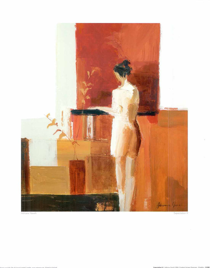 Expectation II by Adriana Naveh - 16 X 20" - Fine Art Poster.
