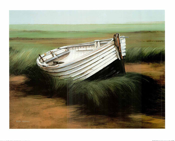 Marsh Landscape by Sylvia Antonsen - 16 X 20" - Fine Art Poster.