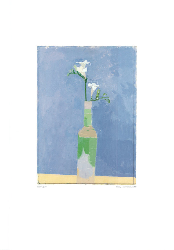 Boxing Day Freesias by Euan Uglow - 20 X 28 Inches (Art Print)