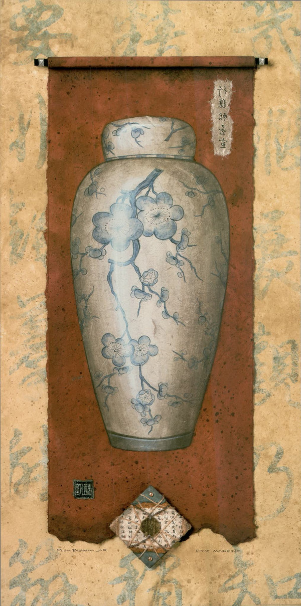 Vase en forme de club, 2000 par Dave Avanzino - 18 X 36 pouces - Affiche d'art.