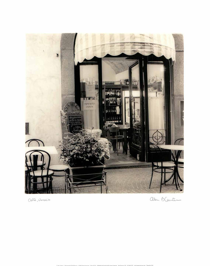 Caffe, Umbria by Alan Blaustein - 16 X 20 Inches (Poster)