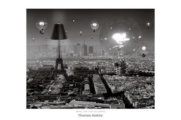 Paris, The City of Lights by Thomas Barbey - 24 X 36" - Fine Art Poster.