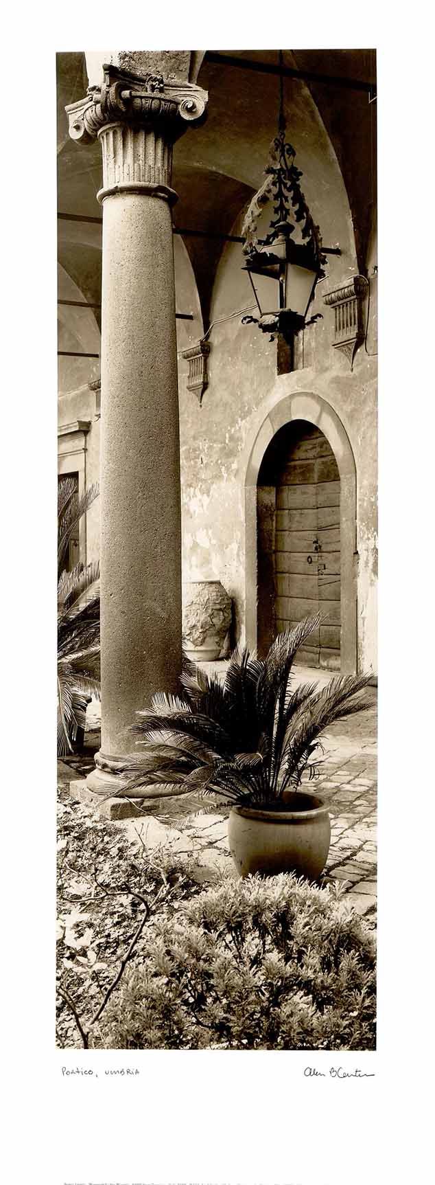 Portico, Umbria by Alan Blaustein - 9 X 24 Inches (Poster)