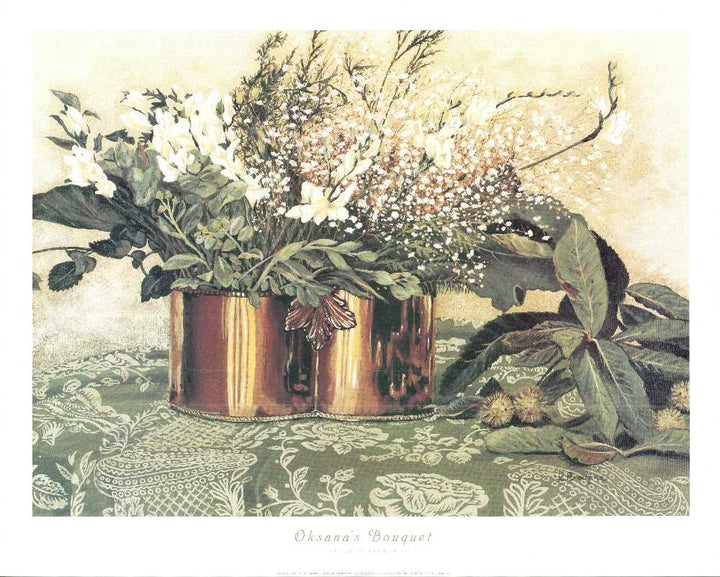 Oksana's Bouquet by Renée Bradford - 26 X 32" - Fine Art Poster.