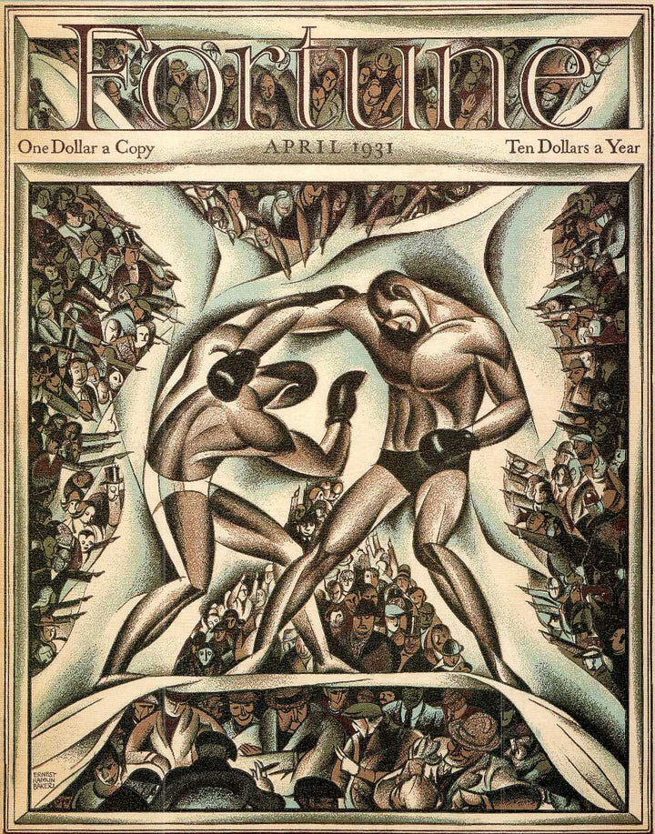 Fortune by Ernest Hamlin Baker - 24 X 30" - Fine Art Poster.