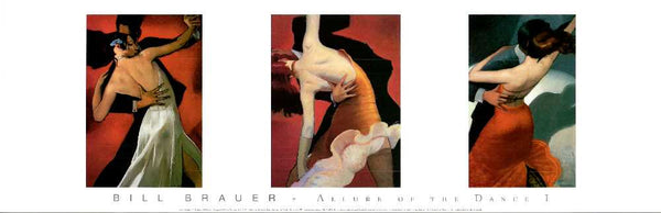 Allure of the Dance I by Bill Brauer - 12 X 36" - Fine Art Poster.
