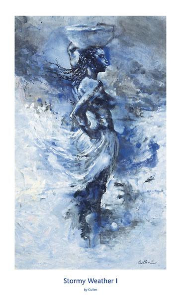 Stormy Weather I by Johanne Cullen - 20 X 33 inches - Fine Art Poster.