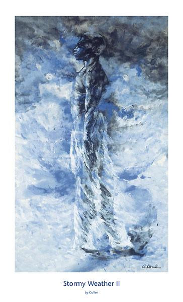 Stormy Weather II by Johanne Cullen - 20 X 33 inches - Fine Art Poster.