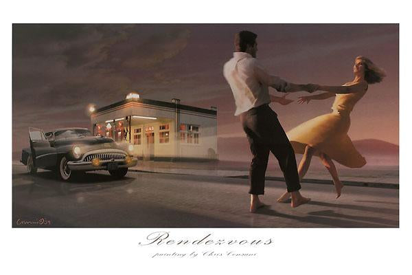 Rendezvous by Chris Consani - 24 X 36" - Fine Art Poster.