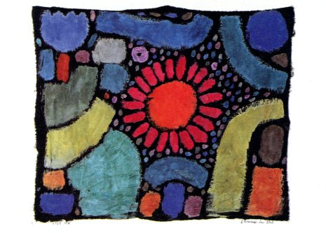 Flower in the Valley by Paul Klee - 5 X 7" (Greeting Card)