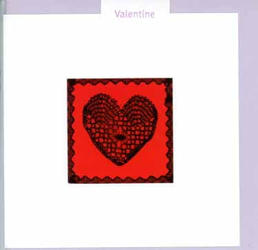 Message Inside: "With Love on Valentine's Day" by Teyras - 5 X 5 Inches (Greeting Card)