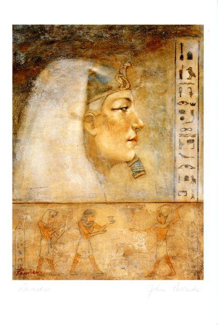 Ramses by J.D. Parrish (Egypt) - 5 X 7 Inches (Greeting Card)