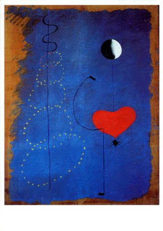 The Dancer II,  1925 by Joan Miro - 5 X 7 Inches (Greeting Card)