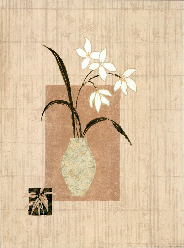 Nikko's Orchid I by Ronaele Jones - 18 X 24 Inches - Fine Art Poster.