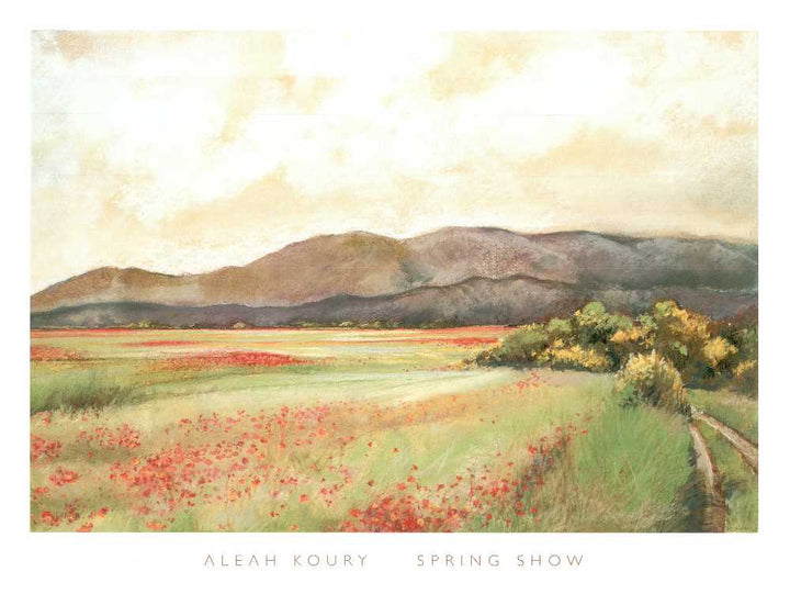 Spring Show by Aleah Koury - 26 X 34" - Fine Art Poster.