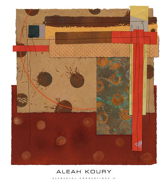 Elemental Connections III by Aleah Koury - 25 X 28" - Fine Art Poster.
