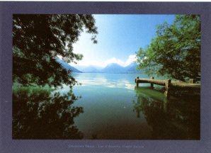 Lac d'Annecy Haute Savoie by Christian Haase - 20 X 28" - Fine Art Poster.