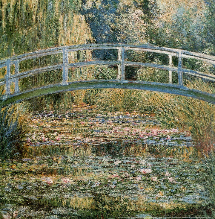 Water-Lily Pond, 1899 by Claude Monet - 20 X 20 Inches (Poster)