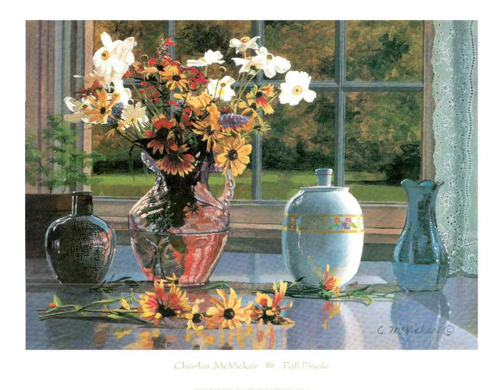 Fall Finale by Charles McVicker - 26 X 33" - Fine Art Poster.