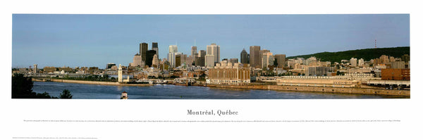 Montréal, Québec, Canada by James Blakeway - 13 X 40" (Poster)