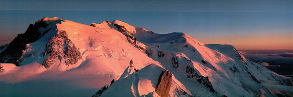 Massif du Mont Blanc by Franck Charel - 13 X 38 Inches (Art Print)
