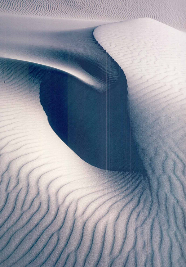 Désert de sable blanc, Nouveau-Mexique par Willy Matheisl - 20 X 28" - Affiche d'art.