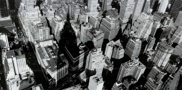 Vue depuis l'Empire State Building par Torsten Andreas Hoffmann - 20 X 40" - Affiche d'art.