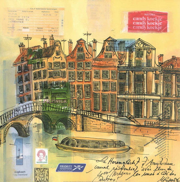 Jungle of Amsterdam by Martine Rupert - 20 X 20 Inches (Art Print)