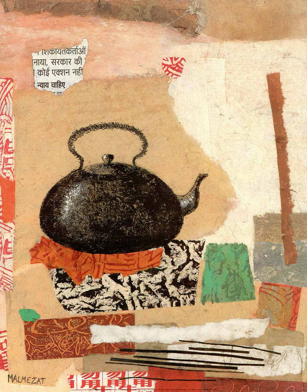 The Tea Pot by Isabelle Malmezat - 16 X 20 Inches (Art Print)