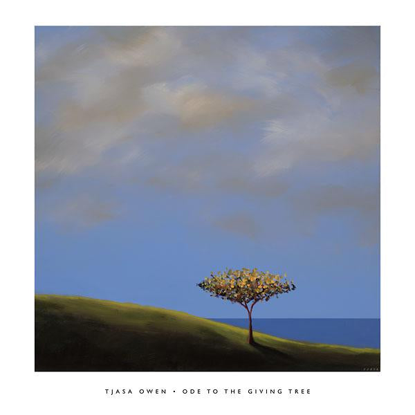 Ode to the Giving Tree by Tjasa Owen - 24 X 24" - Fine Art Poster.