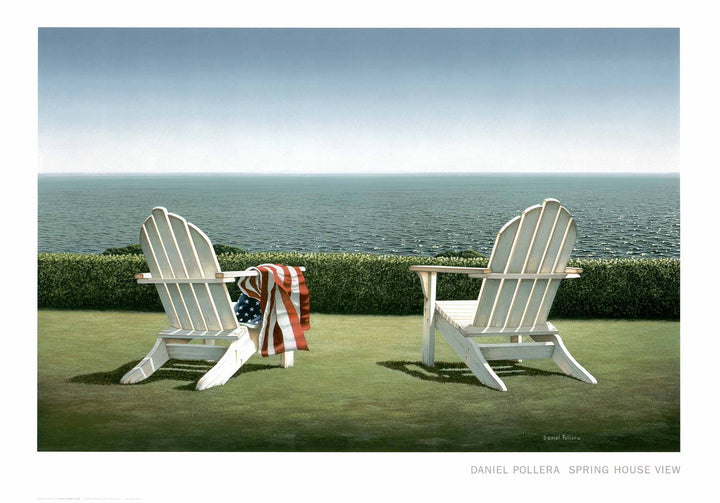 Spring House View by Daniel Pollera- 24 X 34 Inches (Poster)