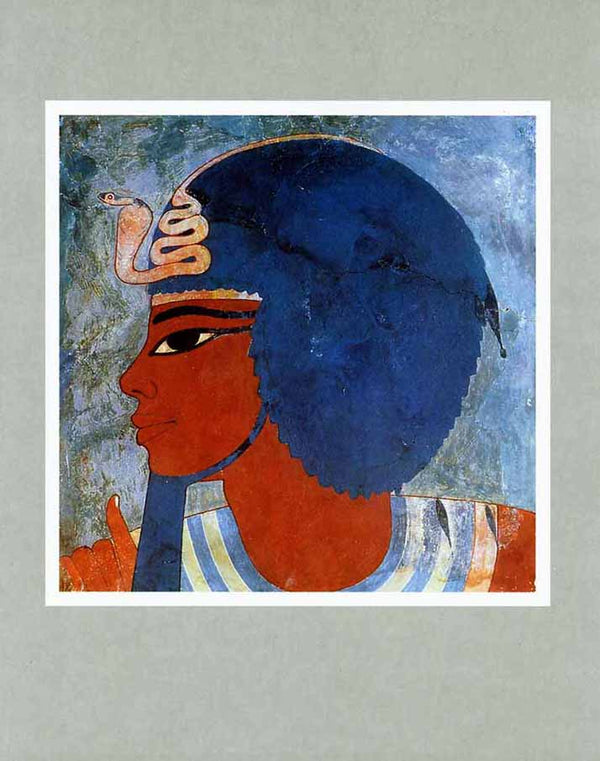 Egyptian Painting - Amenophis III - 10 X 12" - Fine Art Poster.