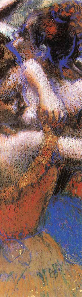 Danseuses, 1899 by Edgar Degas- 3 X 9 Inches (Bookmark)