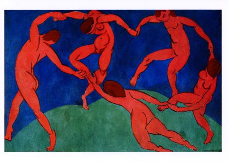 The Dance II, 1909-10 by Henri Matisse - 5 X 7 Inches (Greeting Card)