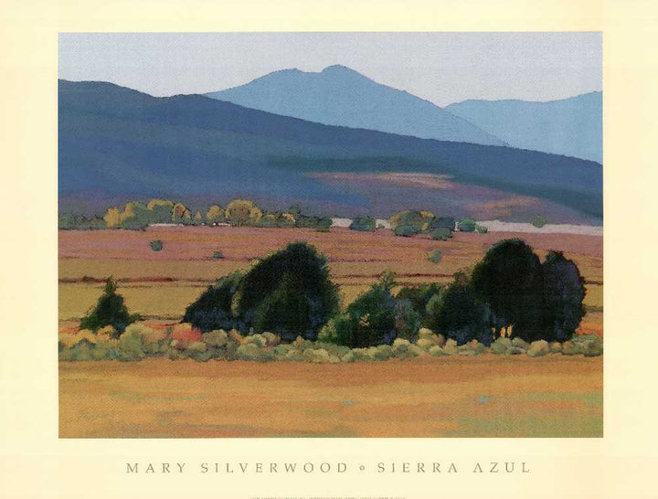 Sierra Azul by Mary Silverwood - 26 X 34" - Fine Art Poster.