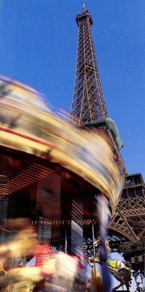 La Tour Eiffel by Thomas Renaut - 4 X 8 Inches (Greeting Card)