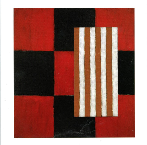 Passenger Red Yellow by Sean Scully - / Huile Sur toile, 1996